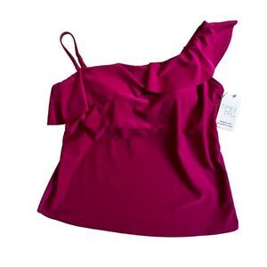 TIME AND TRU fuchsia tank top size L